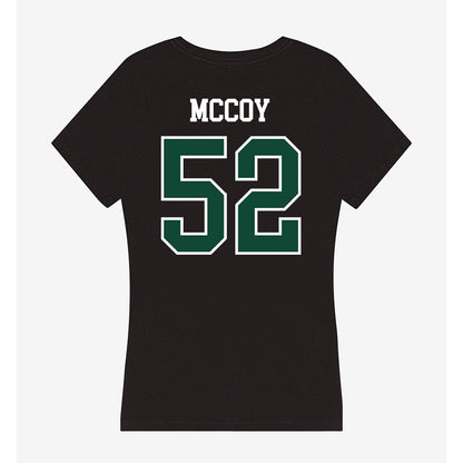 Hawaii - NCAA Football : Luther McCoy - Women's V-Neck T-Shirt-1