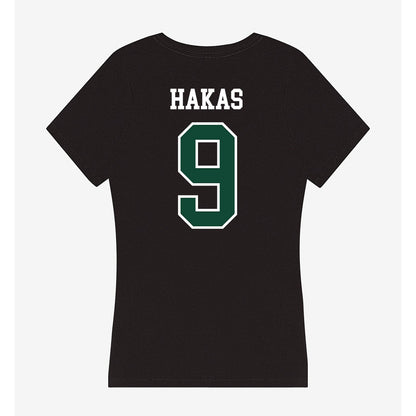 Hawaii - NCAA Women's Volleyball : Tali Hakas - Women's V-Neck T-Shirt-1