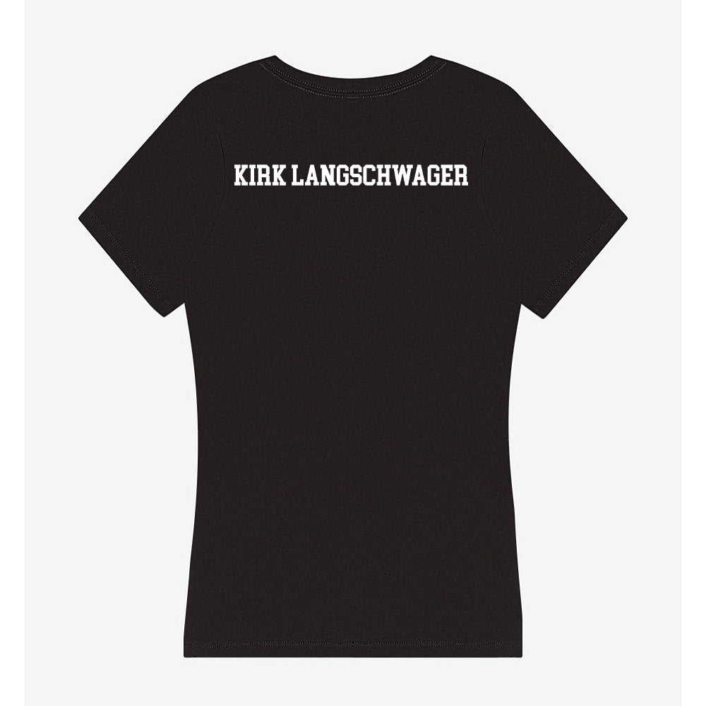 Hawaii - NCAA Women's Track & Field : Emilie Kirk Langschwager - Women's V-Neck T-Shirt-1