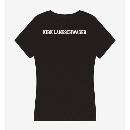 Hawaii - NCAA Women's Track & Field : Emilie Kirk Langschwager - Women's V-Neck T-Shirt-1