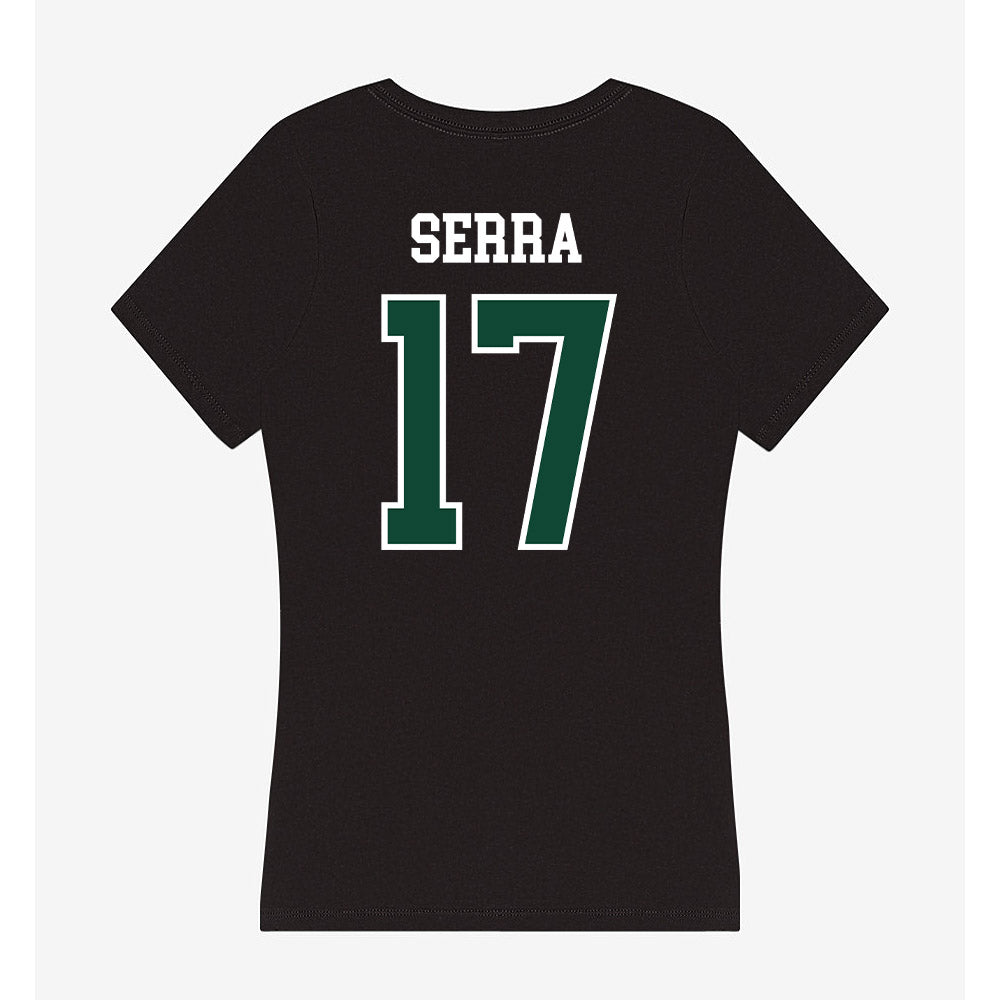 Hawaii - NCAA Women's Basketball : Fiamma Serra - Women's V-Neck T-Shirt-1