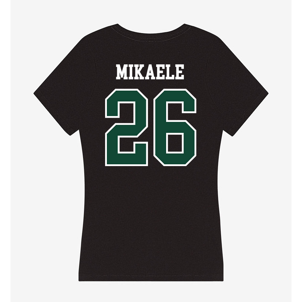 Hawaii - NCAA Football : Sitani Mikaele - Women's V-Neck T-Shirt-1