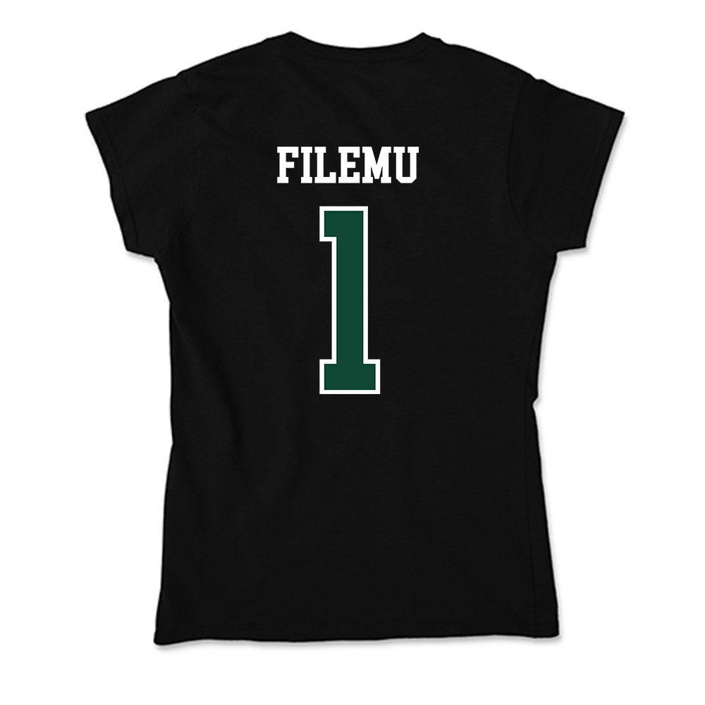 Hawaii - NCAA Women's Basketball : Kira-May Filemu - Soft Style Women’s T-Shirt-1