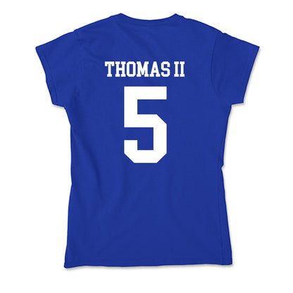 LA Tech - NCAA Men's Basketball : Avery Thomas II - Soft Style Women’s T-Shirt-1