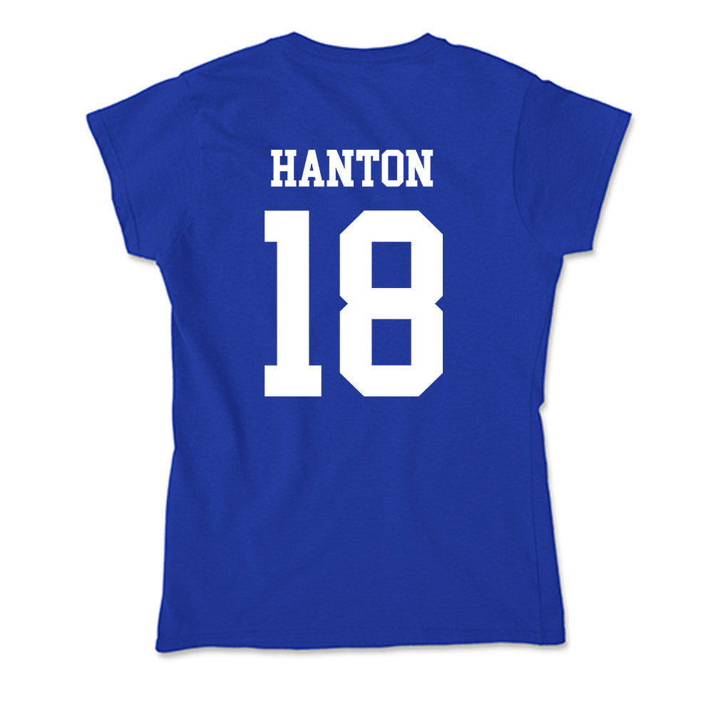 LA Tech - NCAA Women's Soccer : Abby Hanton - Soft Style Women’s T-Shirt-1