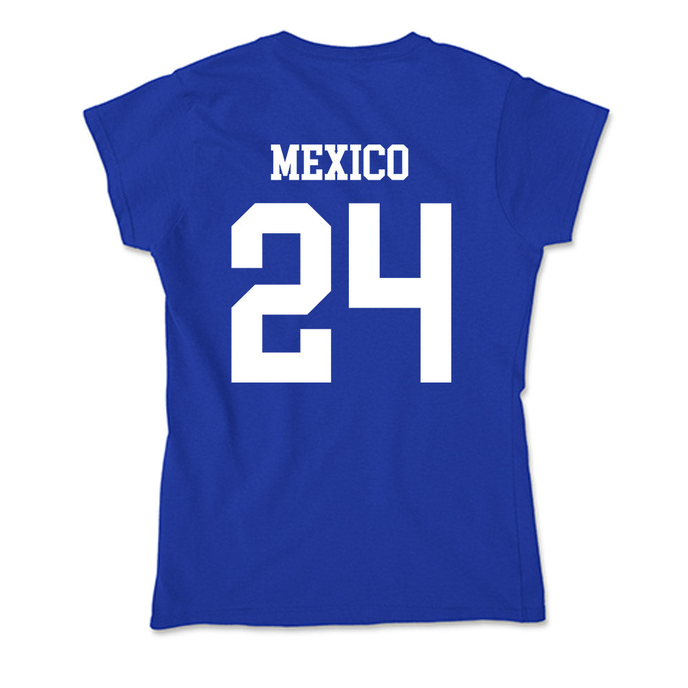LA Tech - NCAA Baseball : Sebastian Mexico - Soft Style Women’s T-Shirt-1