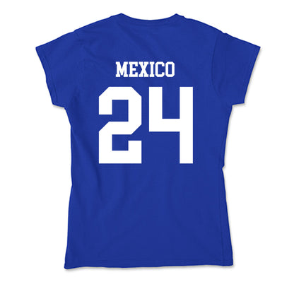 LA Tech - NCAA Baseball : Sebastian Mexico - Soft Style Women’s T-Shirt-1