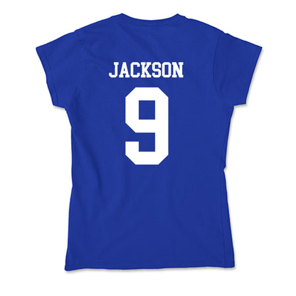 LA Tech - NCAA Football : Marlion Jackson - Soft Style Women’s T-Shirt-1