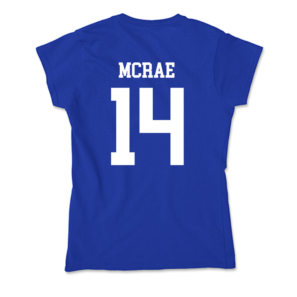 LA Tech - NCAA Football : Jordan Mcrae - Soft Style Women’s T-Shirt-1