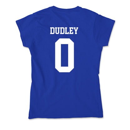 LA Tech - NCAA Men's Basketball : DJ Dudley - Soft Style Women’s T-Shirt-1
