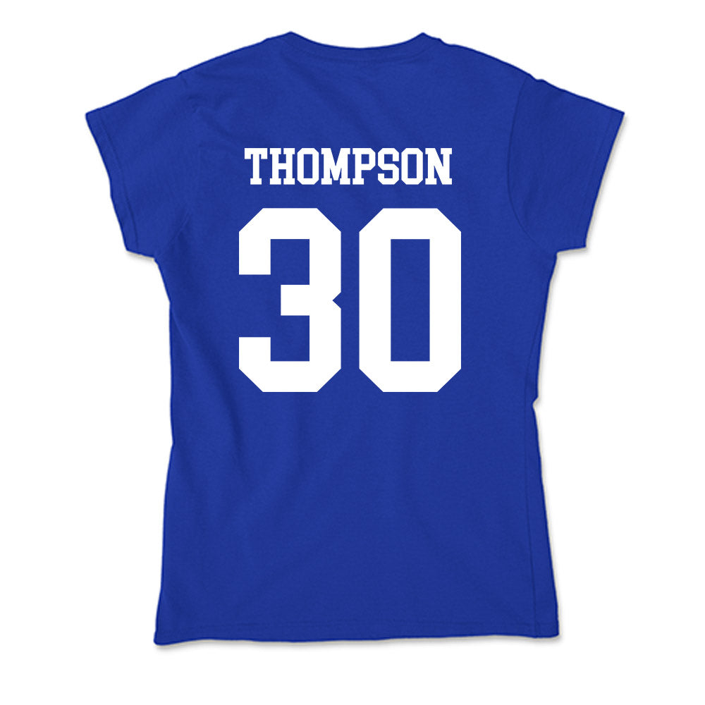 LA Tech - NCAA Women's Basketball : Kaleigh Thompson - Soft Style Women’s T-Shirt-1