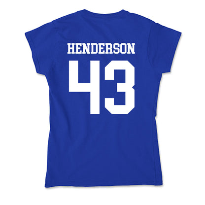 LA Tech - NCAA Football : Drew Henderson - Soft Style Women’s T-Shirt-1