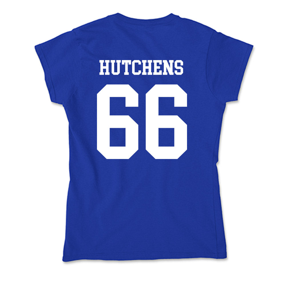 LA Tech - NCAA Football : Will Hutchens - Soft Style Women’s T-Shirt-1