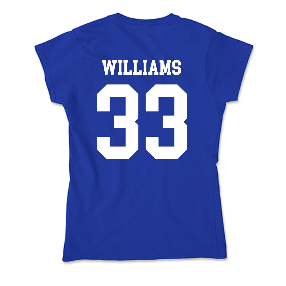 LA Tech - NCAA Football : Tavis Williams - Soft Style Women’s T-Shirt-1