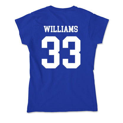 LA Tech - NCAA Football : Tavis Williams - Soft Style Women’s T-Shirt-1
