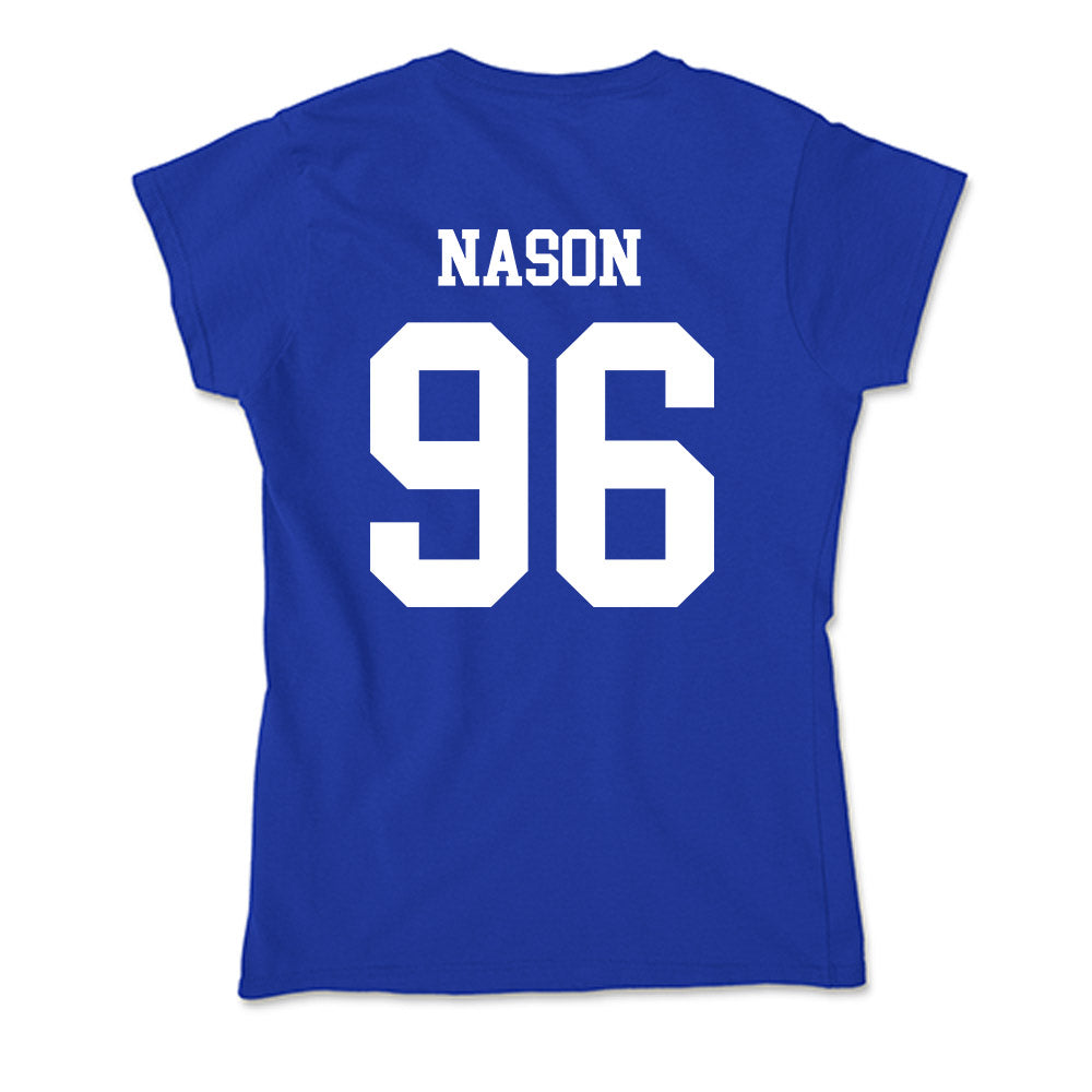 LA Tech - NCAA Football : Zion Nason - Soft Style Women’s T-Shirt-1