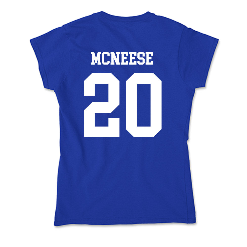 LA Tech - NCAA Football : Kenyatta McNeese - Soft Style Women’s T-Shirt-1