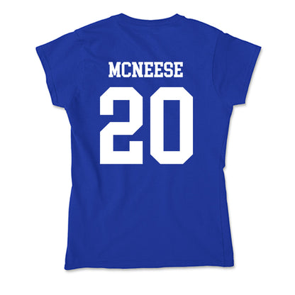 LA Tech - NCAA Football : Kenyatta McNeese - Soft Style Women’s T-Shirt-1