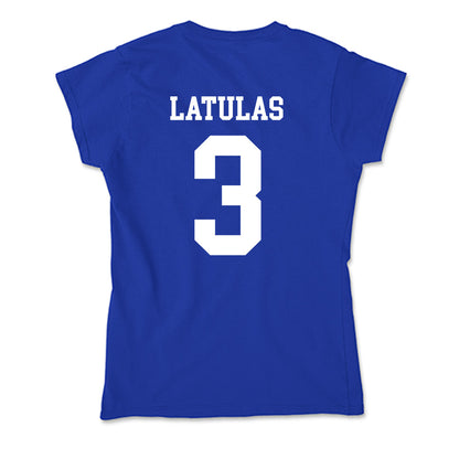 LA Tech - NCAA Football : Dedrick Latulas - Soft Style Women’s T-Shirt-1