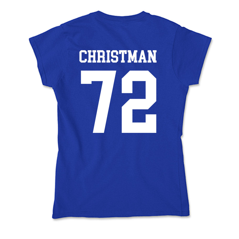 LA Tech - NCAA Football : Hayden Christman - Soft Style Women’s T-Shirt-1