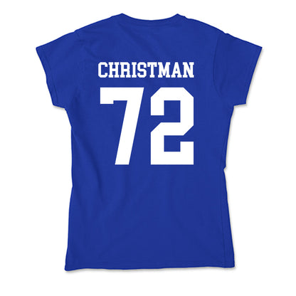 LA Tech - NCAA Football : Hayden Christman - Soft Style Women’s T-Shirt-1