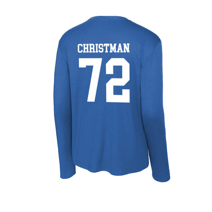 LA Tech - NCAA Football : Hayden Christman - Activewear Long Sleeve T-Shirt-1