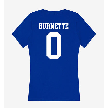 LA Tech - NCAA Football : Andrew Burnette - Women's V-Neck T-Shirt-1