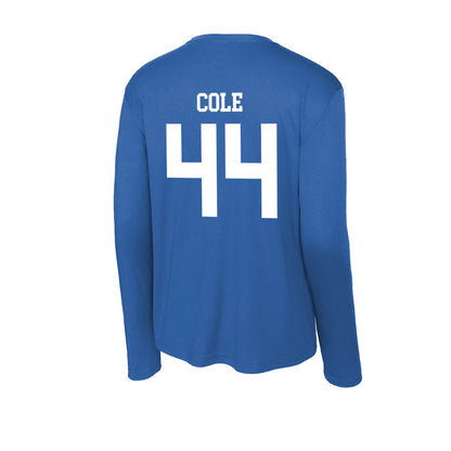 LA Tech - NCAA Football Legends : Adrien Cole - Activewear Long Sleeve T-Shirt-1