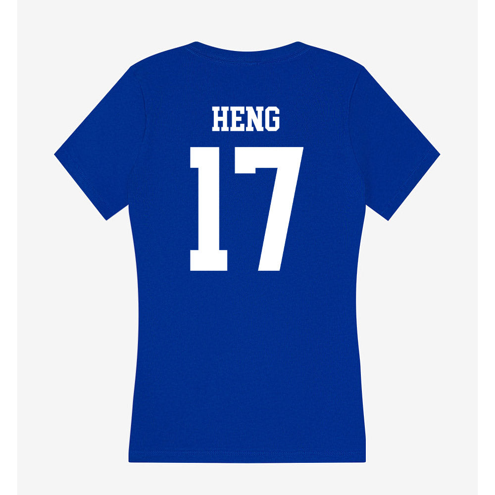 LA Tech - NCAA Softball : Elena Heng - Women's V-Neck T-Shirt-1