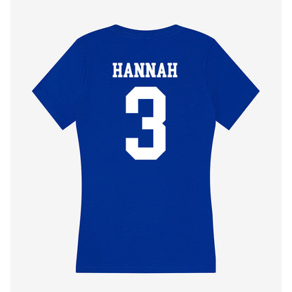 LA Tech - NCAA Women's Volleyball : Shelby Hannah - Women's V-Neck T-Shirt-1