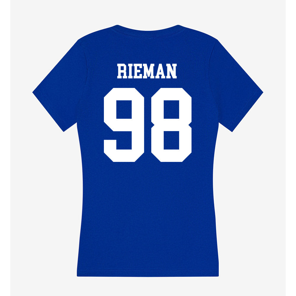 LA Tech - NCAA Football : Donovan Rieman - Women's V-Neck T-Shirt-1