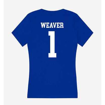LA Tech - NCAA Women's Basketball : Alexia Weaver - Women's V-Neck T-Shirt-1