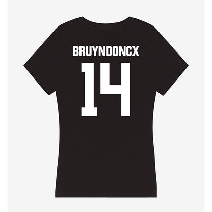 Davidson - NCAA Women's Basketball : Kyra Bruyndoncx - Women's V-Neck T-Shirt-1