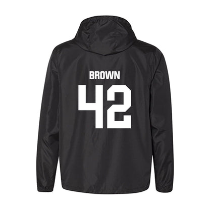 Davidson - NCAA Football : Dallas Brown - Windbreaker-1