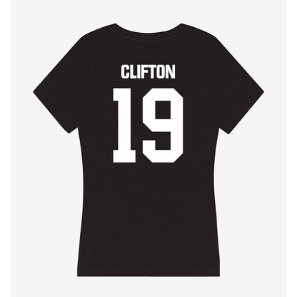 Davidson - NCAA Women's Field Hockey : Sarah Grace Clifton - Women's V-Neck T-Shirt-1