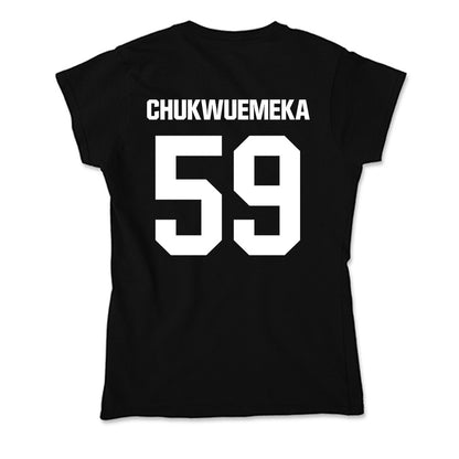 Davidson - NCAA Football : Danzel Chukwuemeka - Soft Style Women’s T-Shirt-1