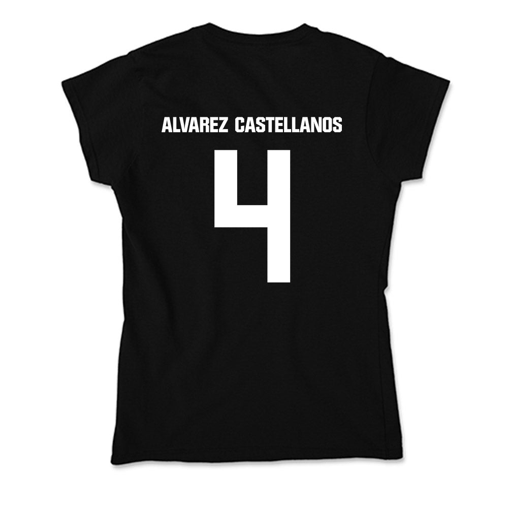 Davidson - NCAA Women's Basketball : Elena Alvarez Castellanos - Soft Style Women’s T-Shirt-1