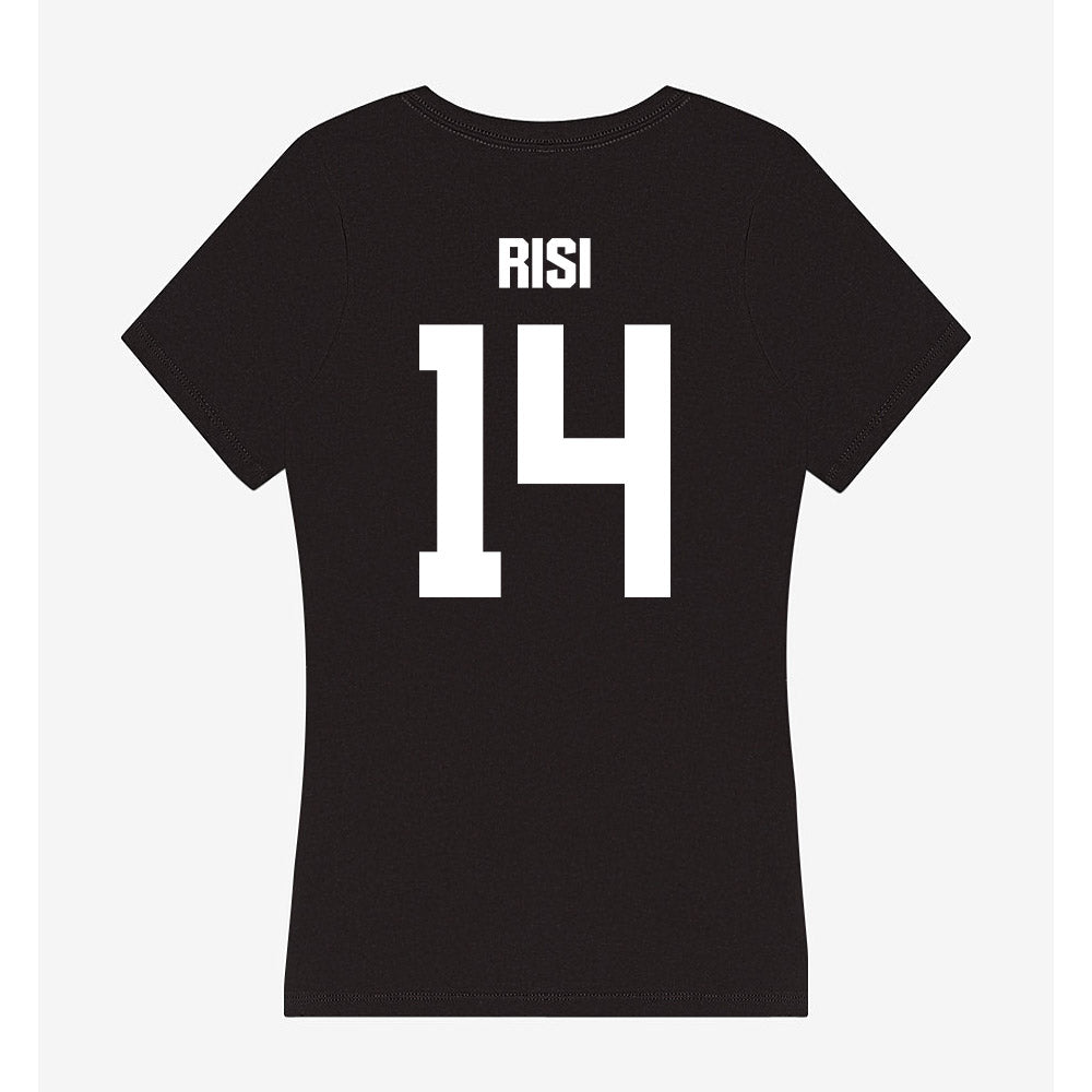 Davidson - NCAA Women's Field Hockey : Adriana Risi - Women's V-Neck T-Shirt-1