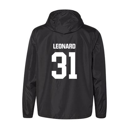 Davidson - NCAA Football : Michael Leonard - Windbreaker-1