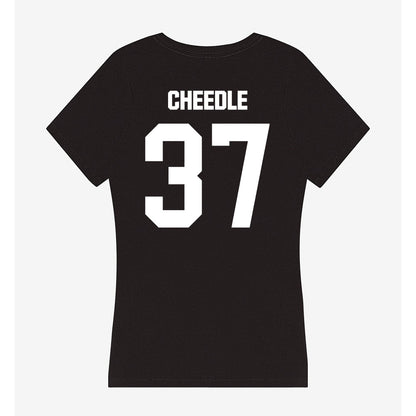 Davidson - NCAA Women's Lacrosse : Payton Cheedle - Women's V-Neck T-Shirt-1