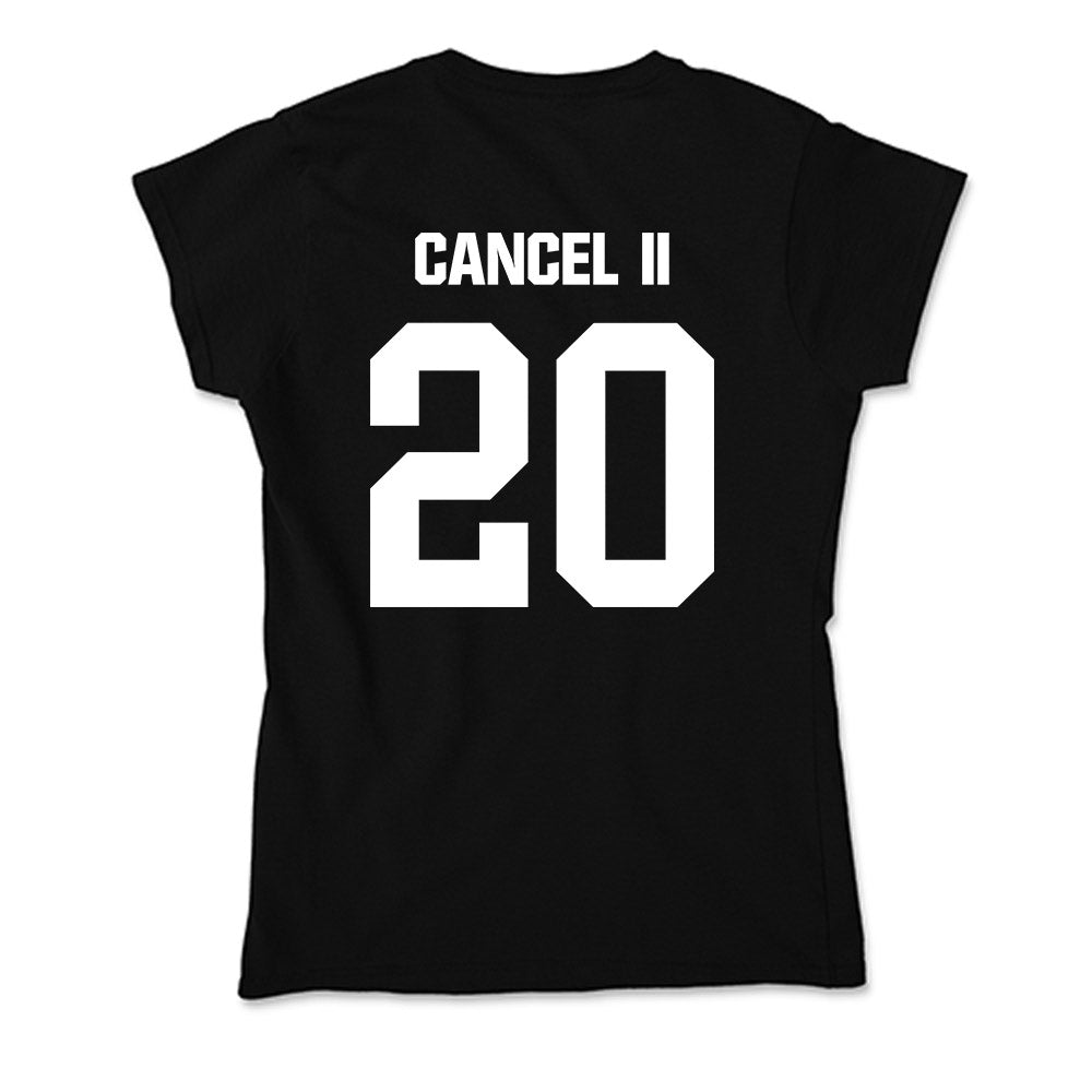 Davidson - NCAA Football : Quinton Cancel II - Soft Style Women’s T-Shirt-1