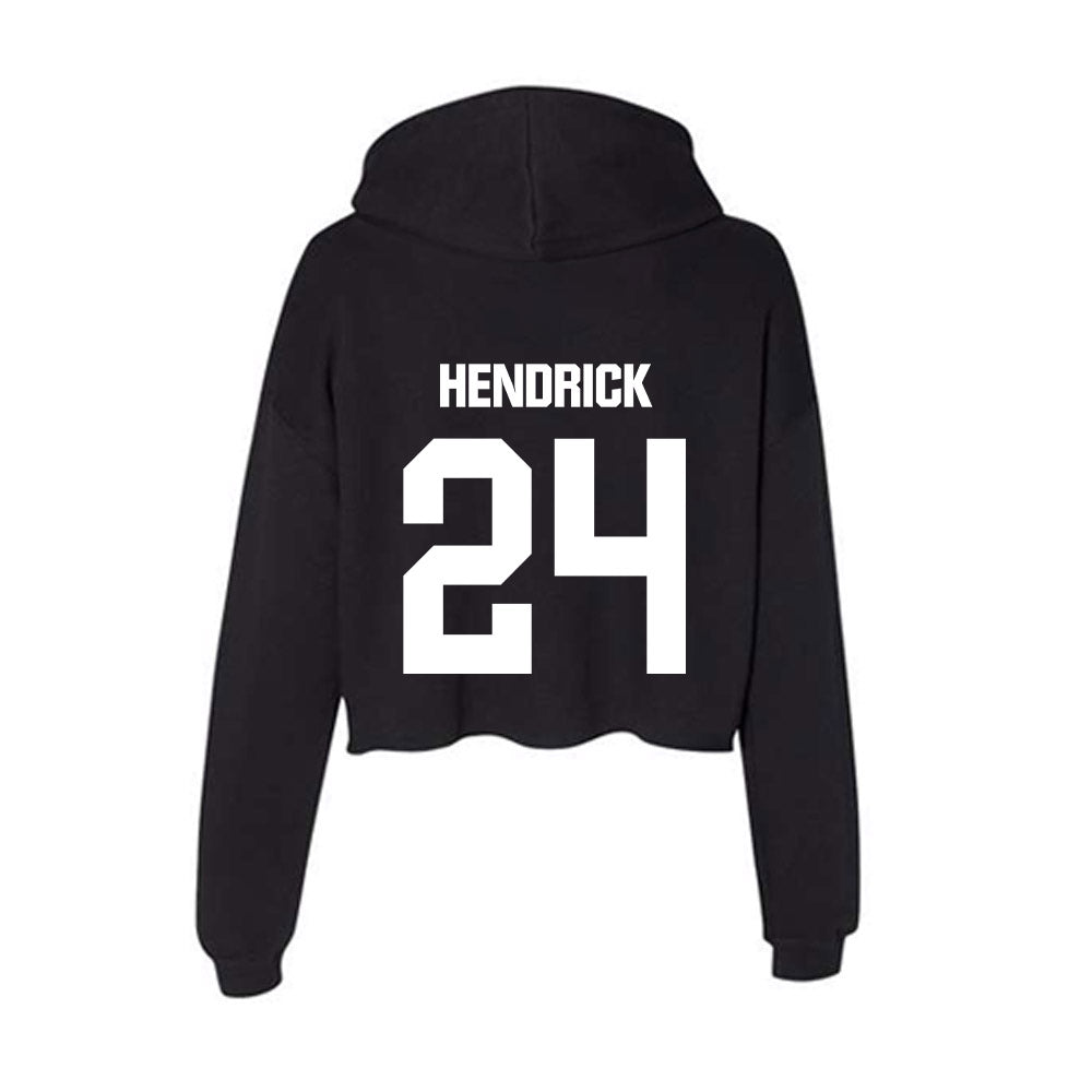 Davidson - NCAA Women's Lacrosse : Shannon Hendrick - Women's Crop Fleece Hoodie-1