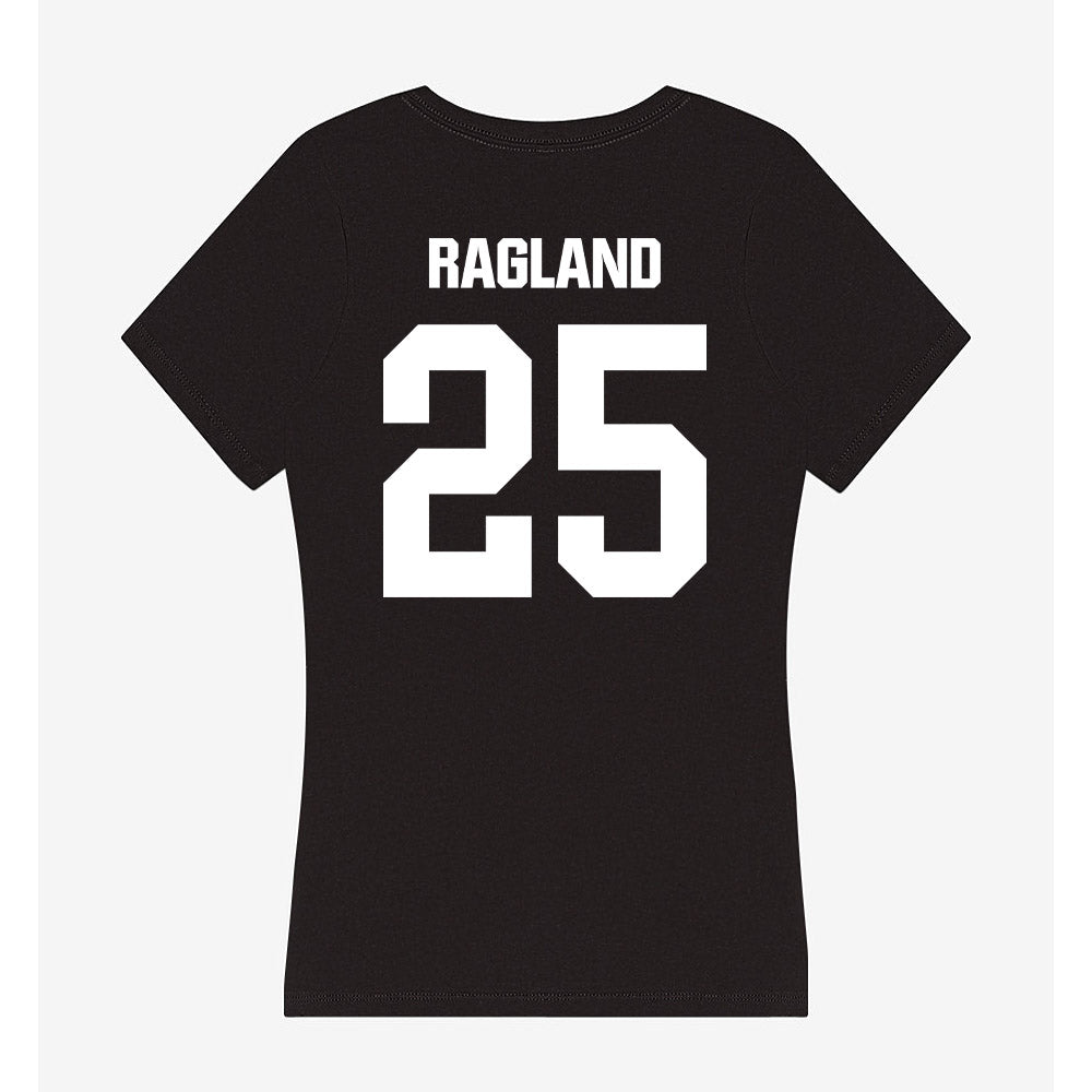 Davidson - NCAA Football : Shay Ragland - Women's V-Neck T-Shirt-1