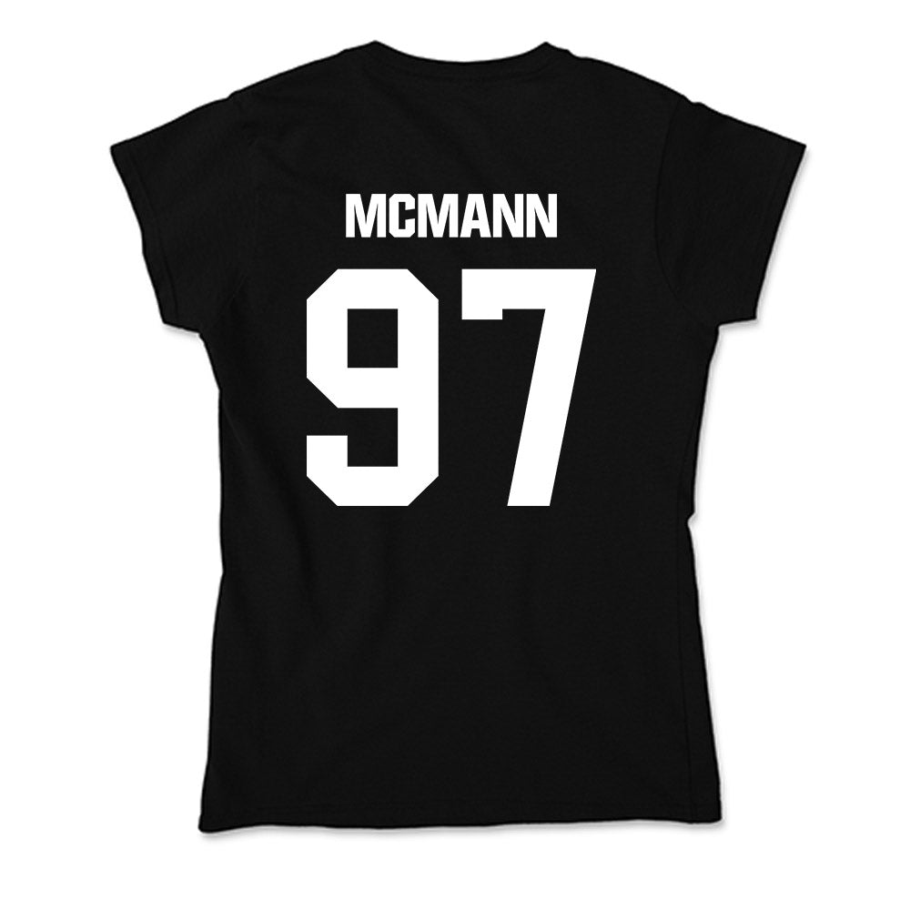 Davidson - NCAA Football : Liam McMann - Soft Style Women’s T-Shirt-1