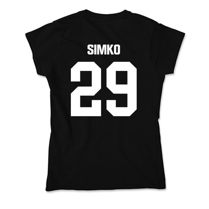 Davidson - NCAA Football : Carter Simko - Soft Style Women’s T-Shirt-1