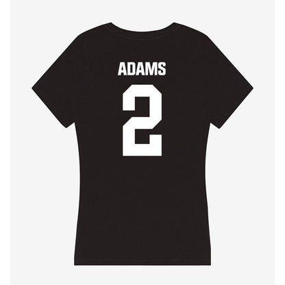 Davidson - NCAA Football : Mari Adams - Women's V-Neck T-Shirt-1