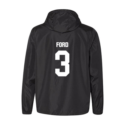 Arkansas State - NCAA Men's Basketball : Derrian Ford - Windbreaker-1