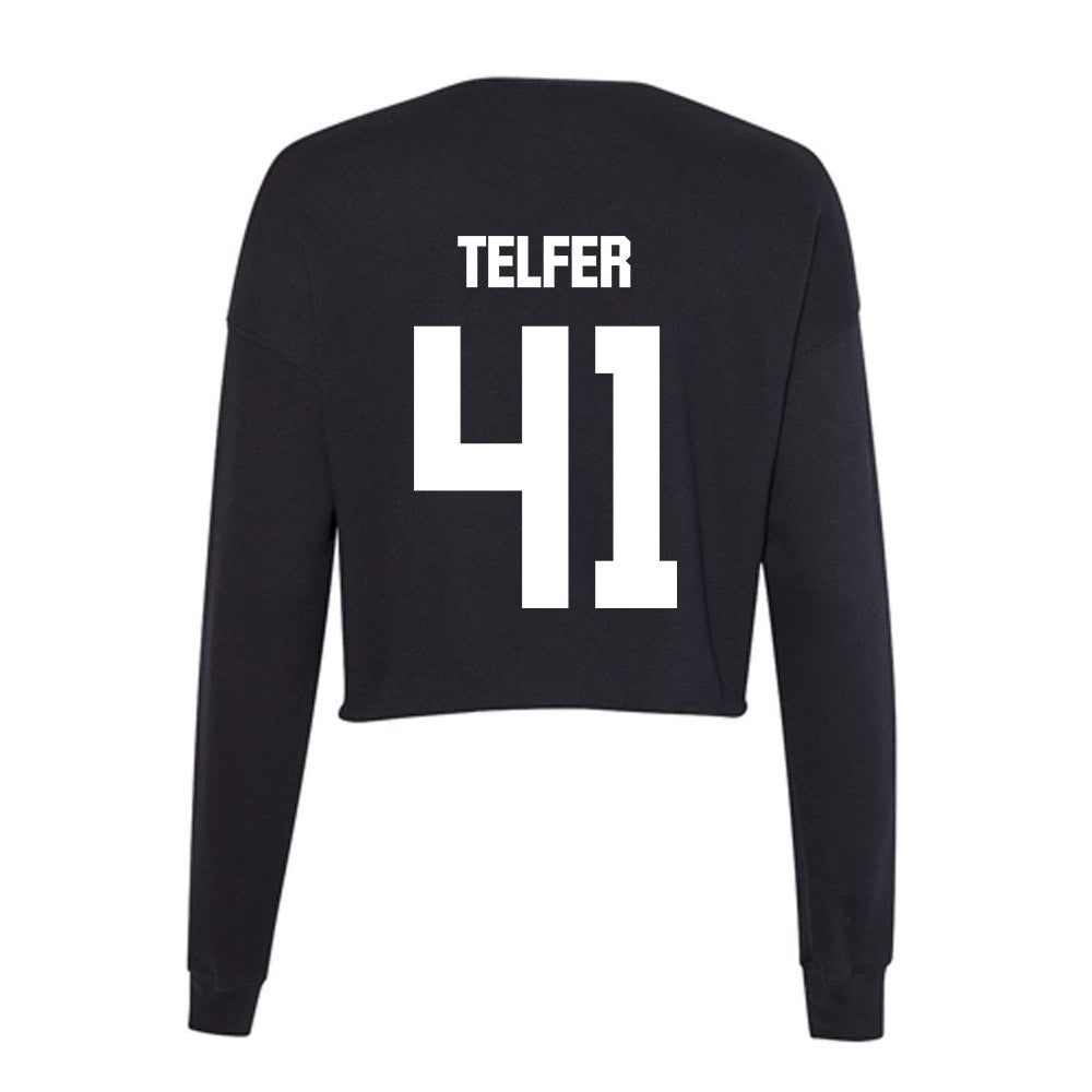 Arkansas State - NCAA Baseball : Tatem Telfer - Women's Cropped Crew Fleece-1