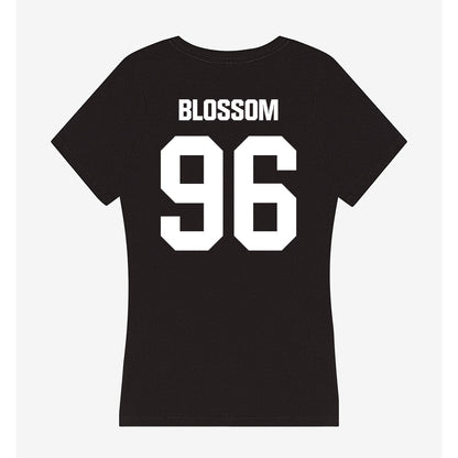 Arkansas State - NCAA Football : Ronnie Blossom - Women's V-Neck T-Shirt-1