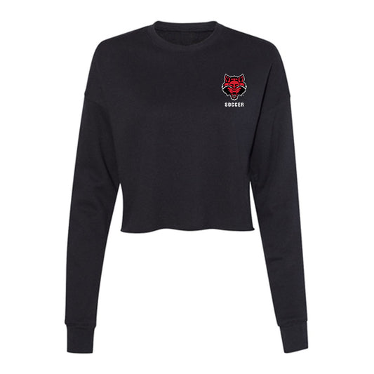 Arkansas State - NCAA Women's Soccer : Larkyn Griffin - Women's Cropped Crew Fleece-0